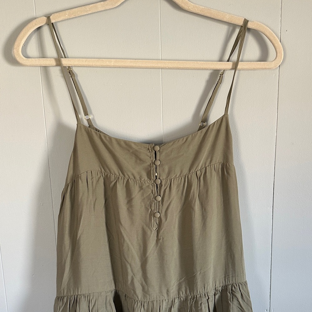 Z Supply Khaki Strap Dress